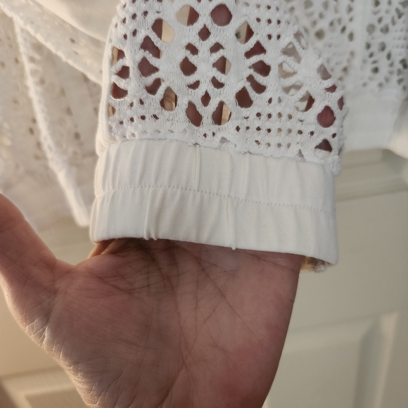 Ruby Rd. White Lace Jacket - Picture 4 of 6